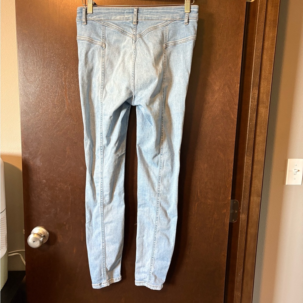 We The Free Light Blue Skinny Jeans